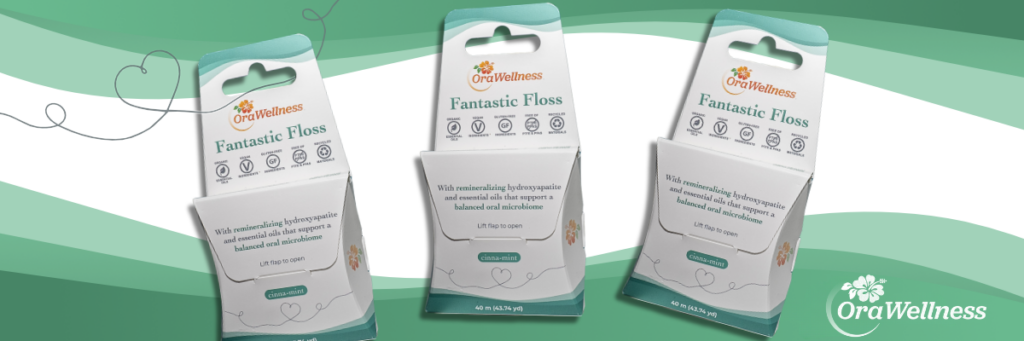3 boxes of OraWellness dental floss (Fantastic Floss)