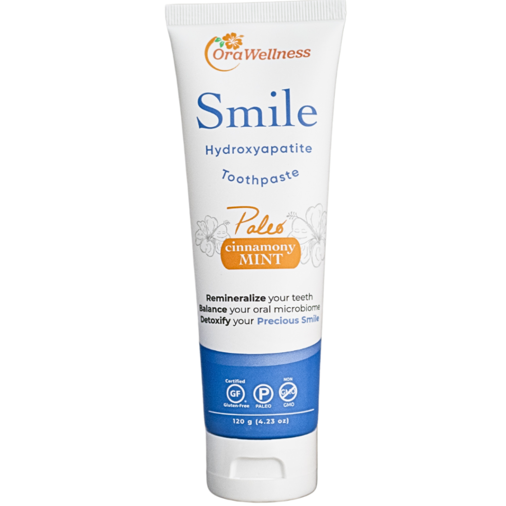 OraWellness Smile Hydroxyapatite Toothpaste - Paleo Cinnamony Mint