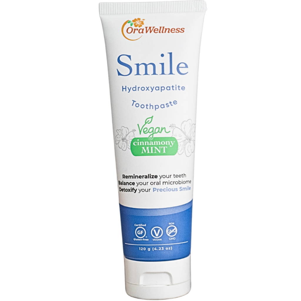 OraWellness Smile Hydroxyapatite Toothpaste - Vegan Cinnamony Mint